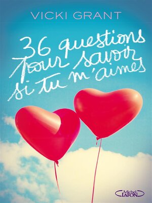 cover image of 36 questions pour savoir si tu m'aimes